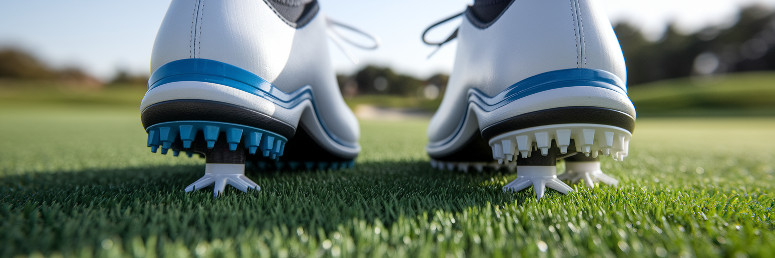 Spiked vs spikeless golf shoe soles